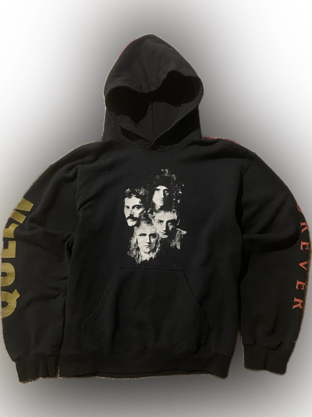 Collectors Black Queen Hoodie Vintage Size small